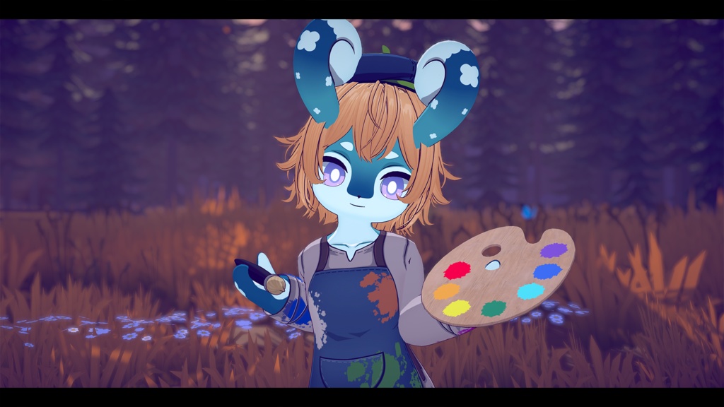 [VRChat] Melusine - Genshin Impact, Avatar Base Pack - SkylarFoxVR Avatar - 10/10