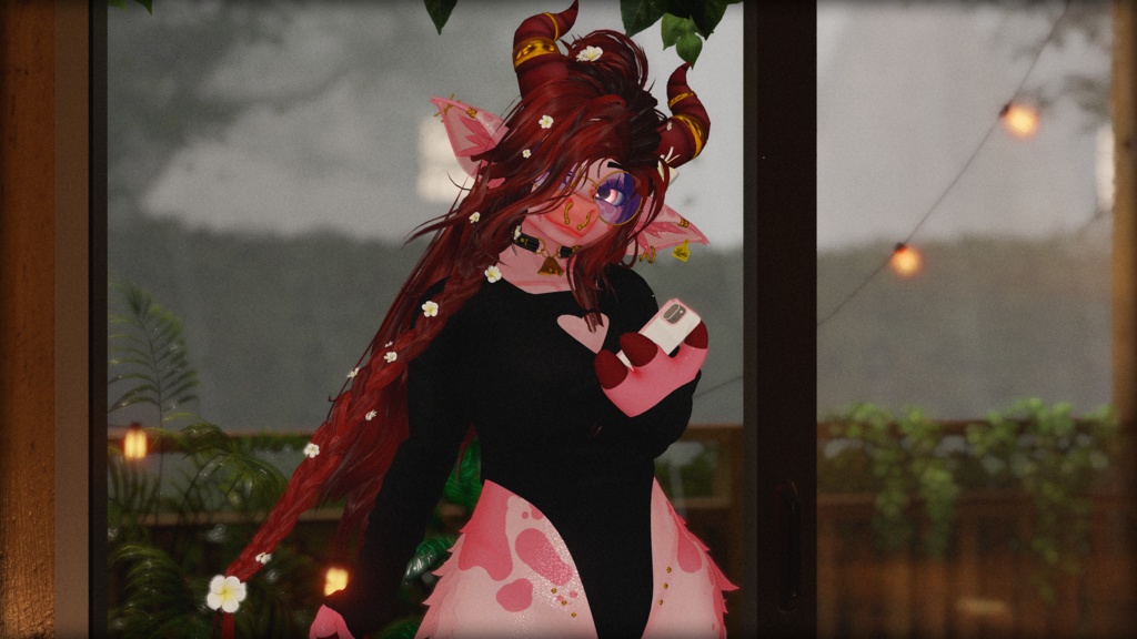 Lydia | VRChat Cow Avatar | PC, Quest, Wholesome, Optimized, MMD, Face Tracking!