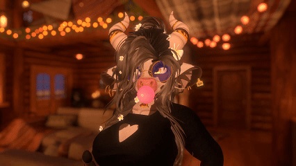 Lydia | VRChat Cow Avatar | PC, Quest, Wholesome, Optimized, MMD, Face Tracking!