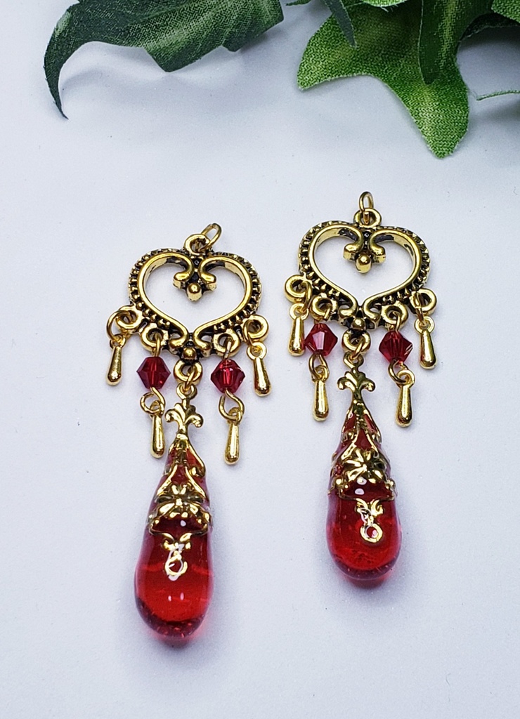 スカラビア風 ピアス·イヤリング