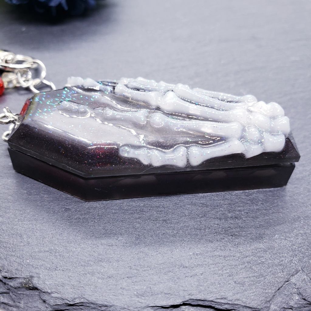 棺キーホルダー【黒】