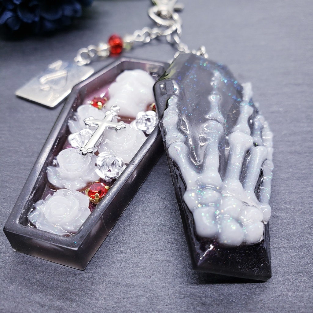 棺キーホルダー【黒】