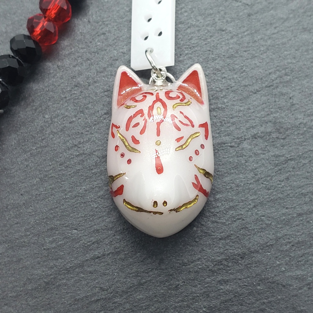 狐面 ストラップ 刀剣乱舞 【古備前組イメージ】