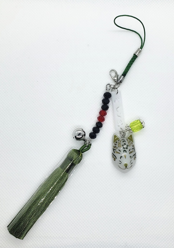 狐面 ストラップ 刀剣乱舞 【古備前組イメージ】