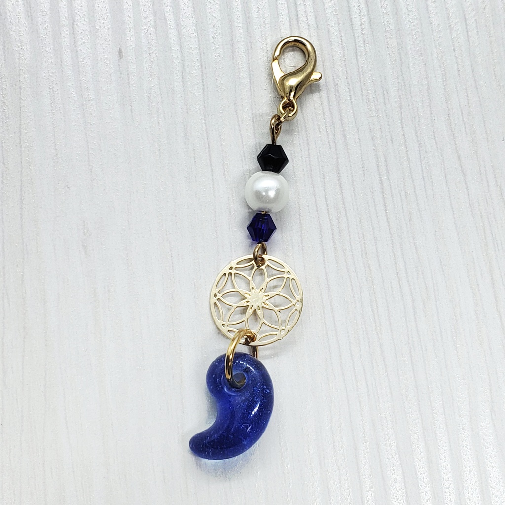 狐面 ストラップ 刀剣乱舞 【古備前組イメージ】