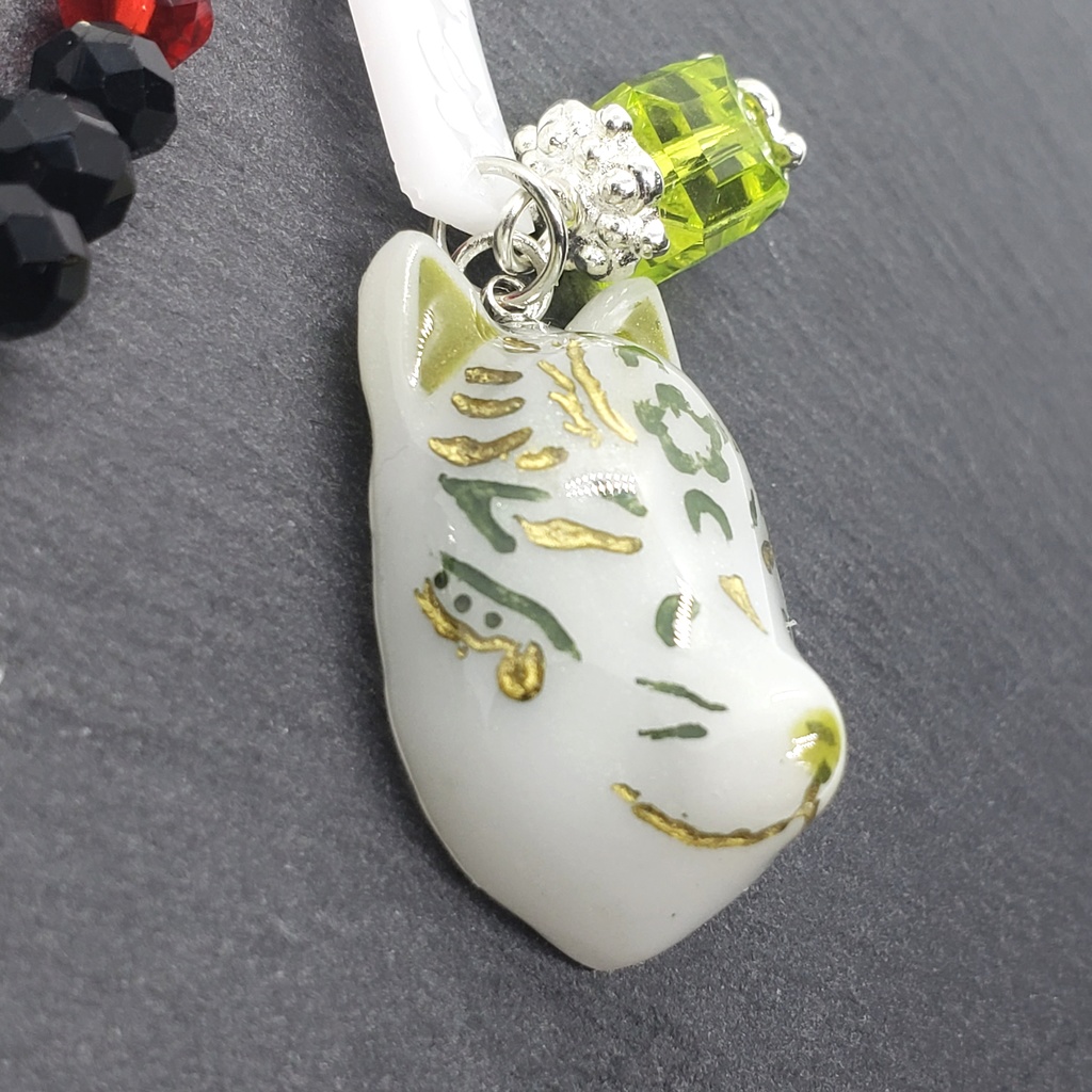 狐面 ストラップ 刀剣乱舞 【古備前組イメージ】