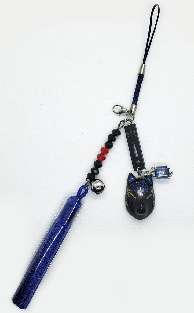 狐面 ストラップ 刀剣乱舞 【古備前組イメージ】
