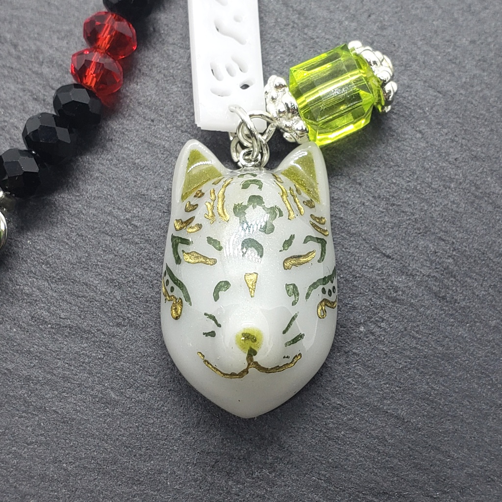 狐面 ストラップ 刀剣乱舞 【古備前組イメージ】