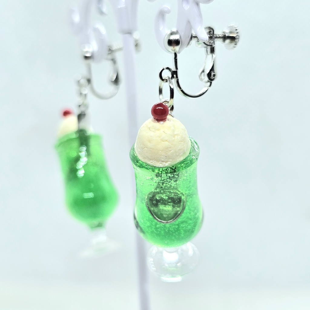 クリームソーダ モチーフアクセサリー