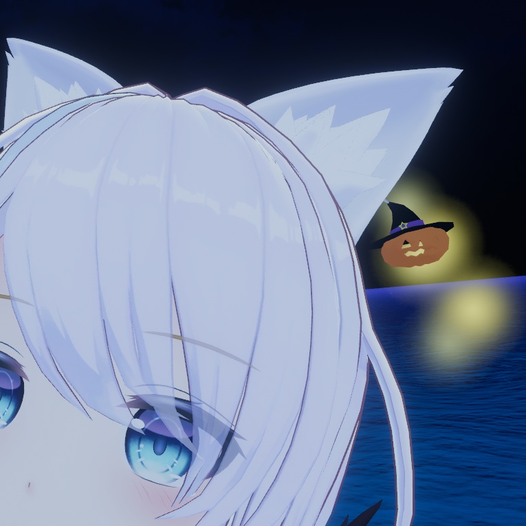 ジャックオランタン【パーティクル付】ワールドオブジェクトにも