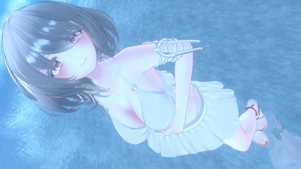 衣装替えギミック付き2wayBeachWear【25アバター対応】