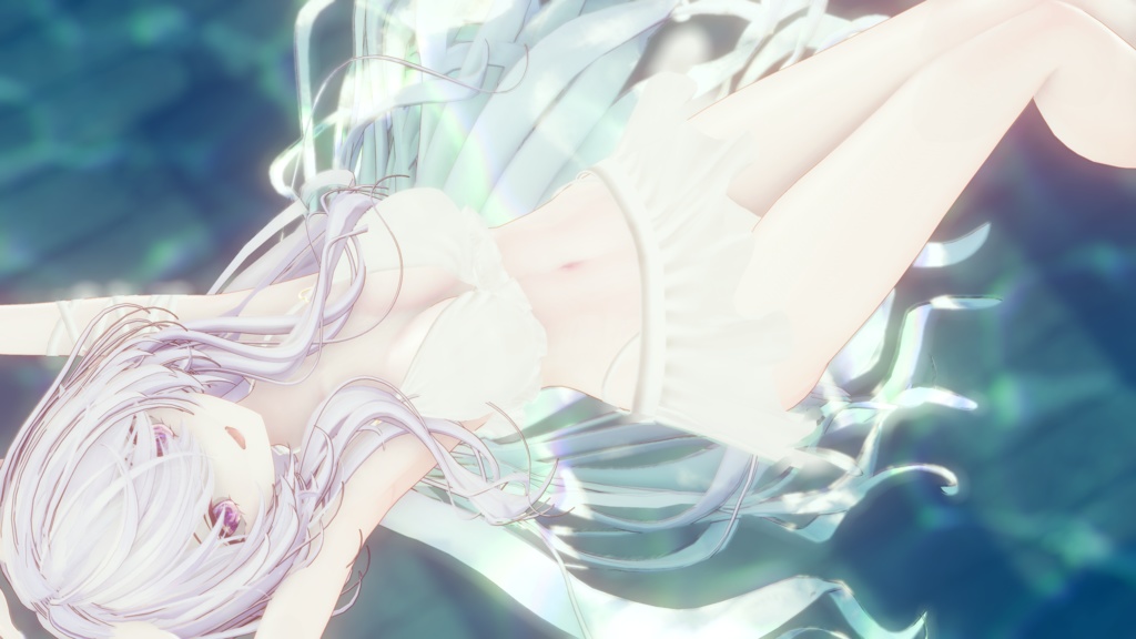 衣装替えギミック付き2wayBeachWear【25アバター対応】