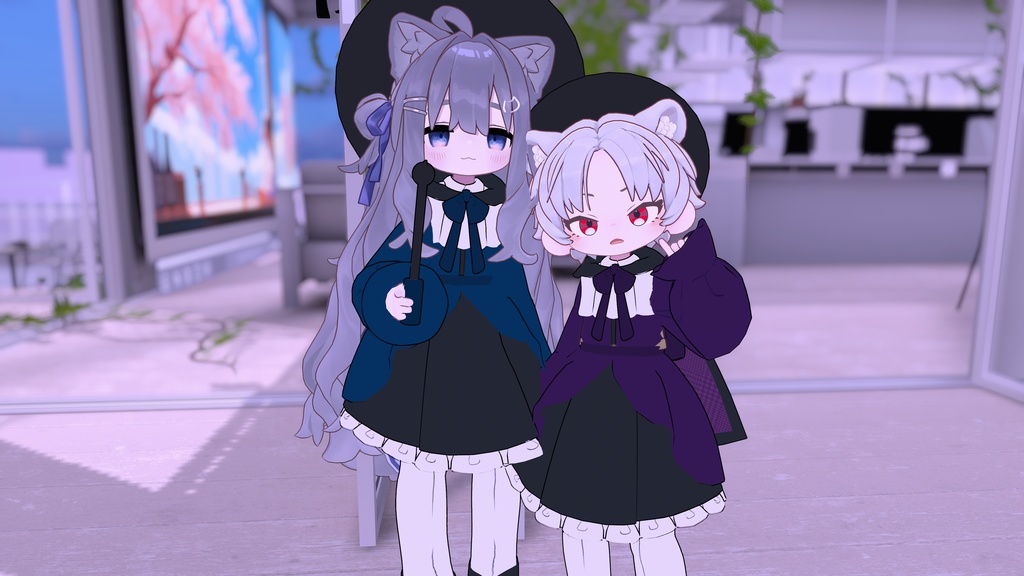 🎃ハロウィンカラー追加🎃魔法ギミック付『見習い魔法使いの旅装束』