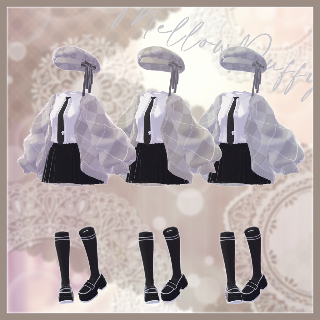 🎀6/19~ Sale🎀MellowPuffy【複数アバター対応】