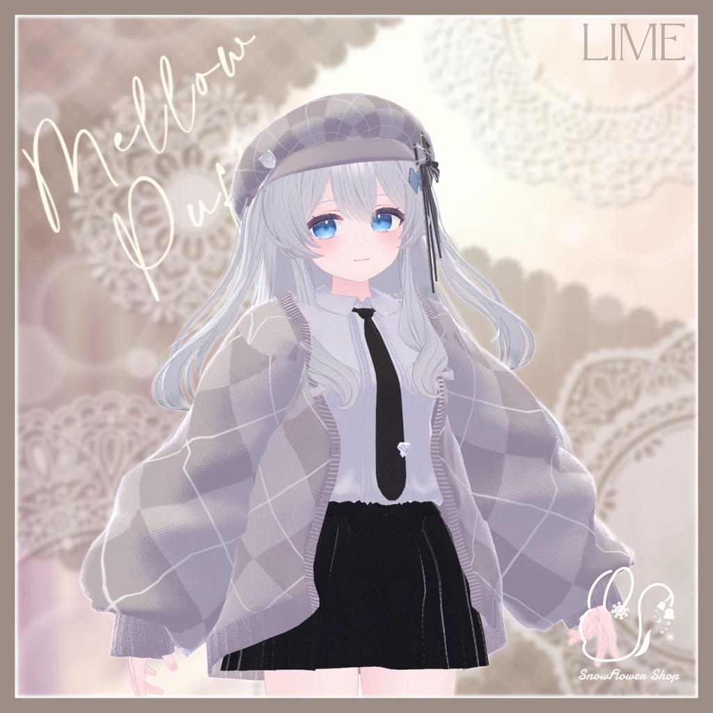 🎀Sale ~7/10🎀MellowPuffy【複数アバター対応】