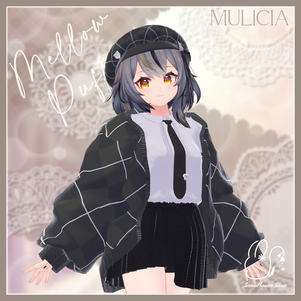🎀Sale ~7/10🎀MellowPuffy【複数アバター対応】