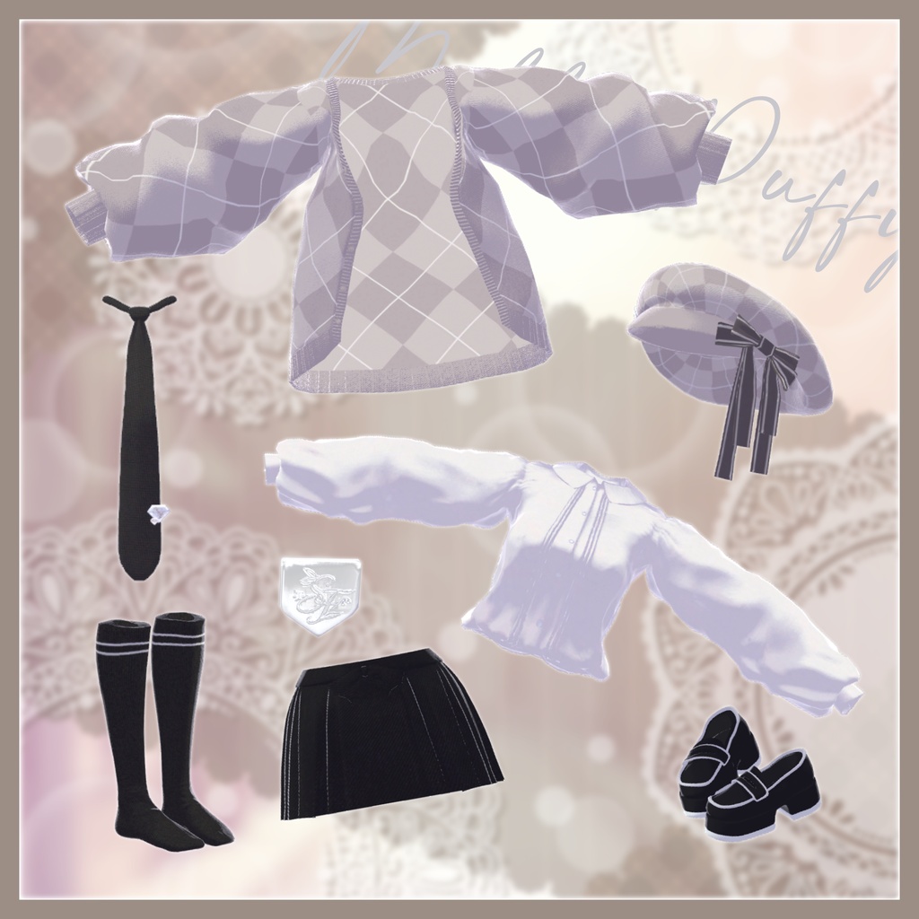 🎀6/19~ Sale🎀MellowPuffy【複数アバター対応】