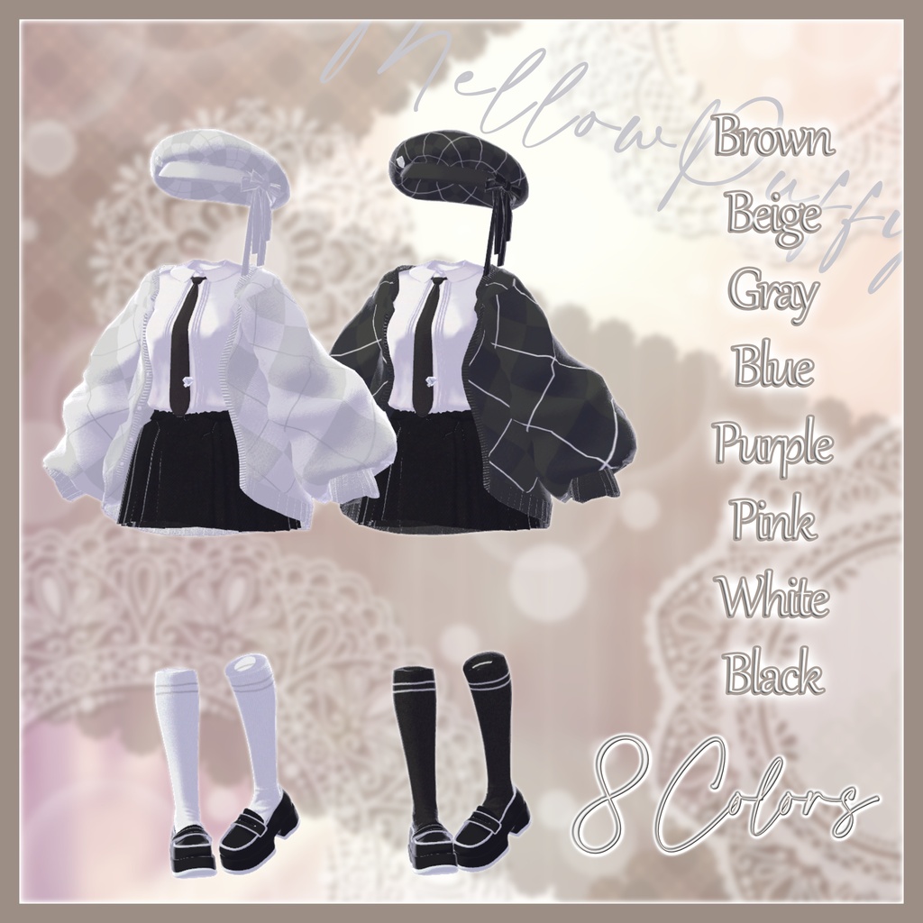 🎀6/19~ Sale🎀MellowPuffy【複数アバター対応】