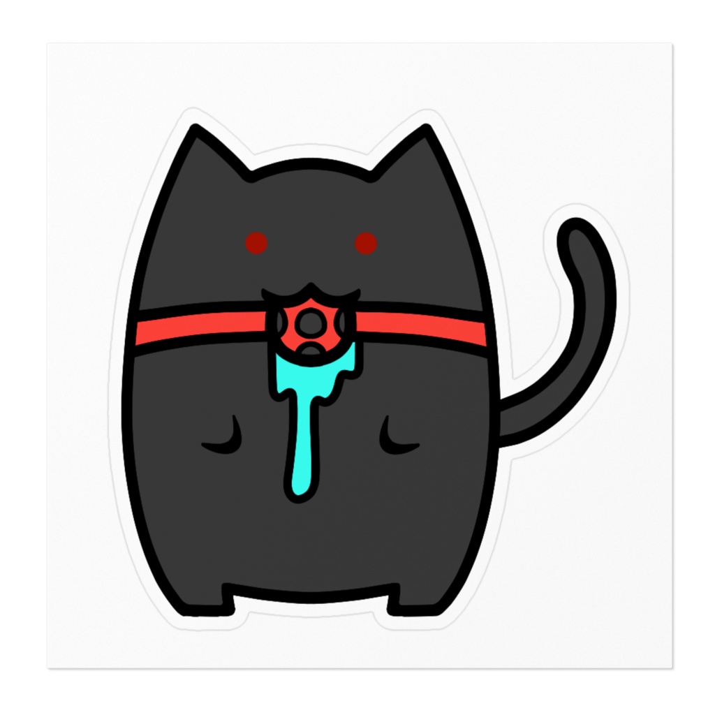 マゾ猫ちゃんステッカー