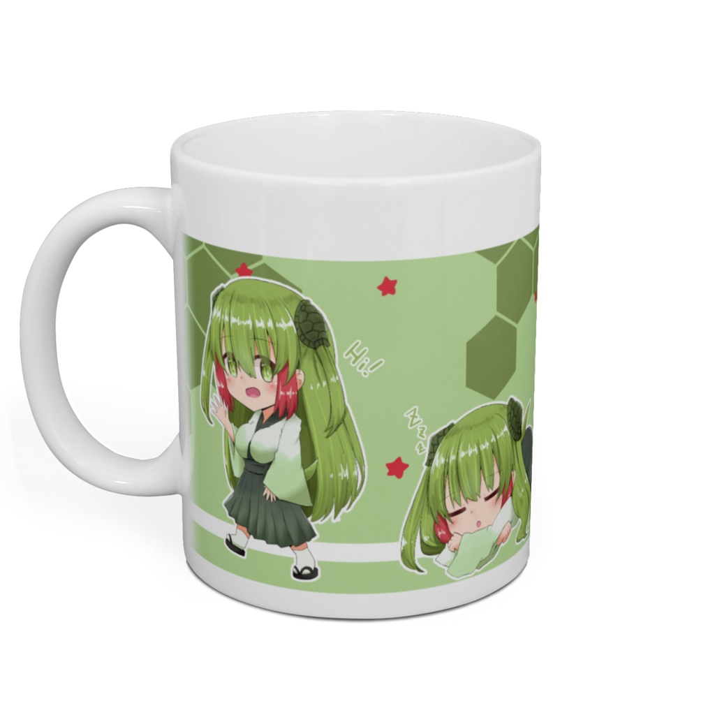 マグカップと化したカメ