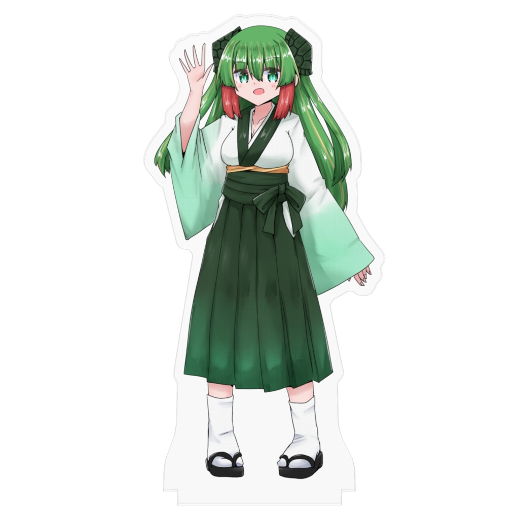 アクリルスタンドと化したカメ