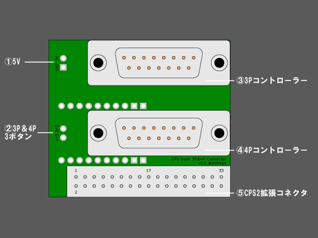 CPS DASH 3P&4P D-SUB Connector
