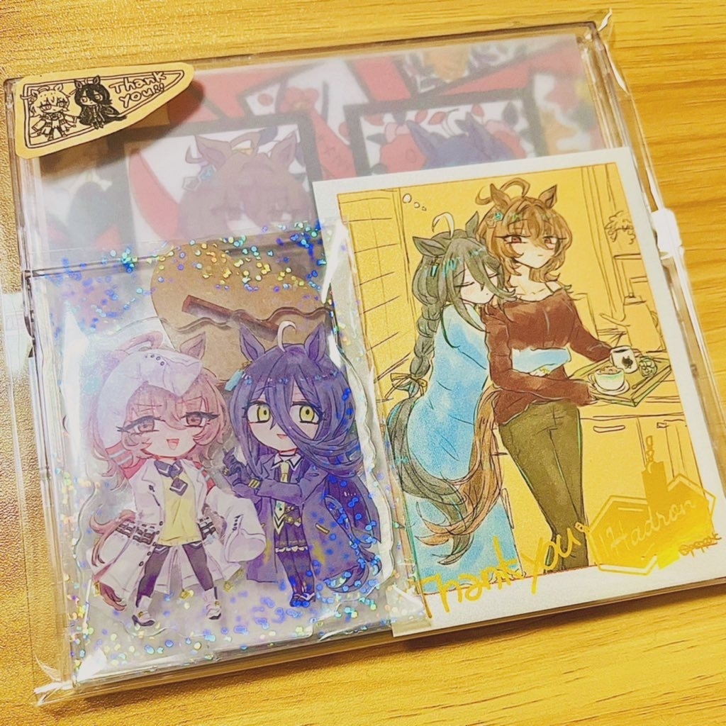 Hadronグッズセット(Hadron+2024カレンダー+アクスタ+プロマイド)