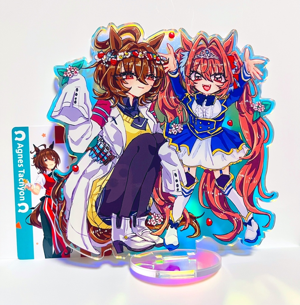 親子アクスタ(タキオン&ダスカ)