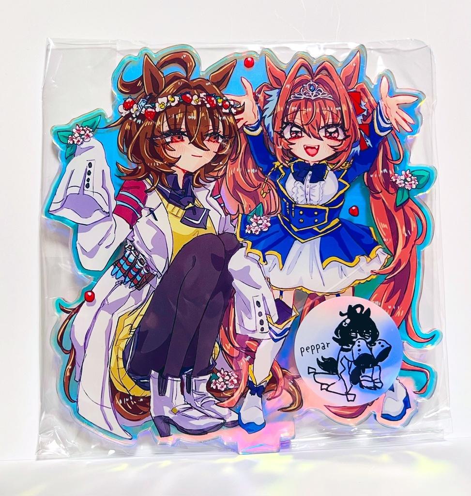親子アクスタ(タキオン&ダスカ)