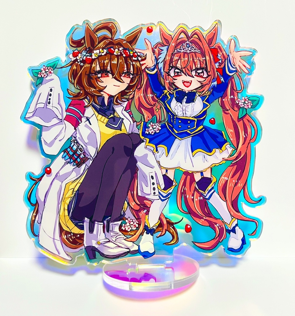 親子アクスタ(タキオン&ダスカ)