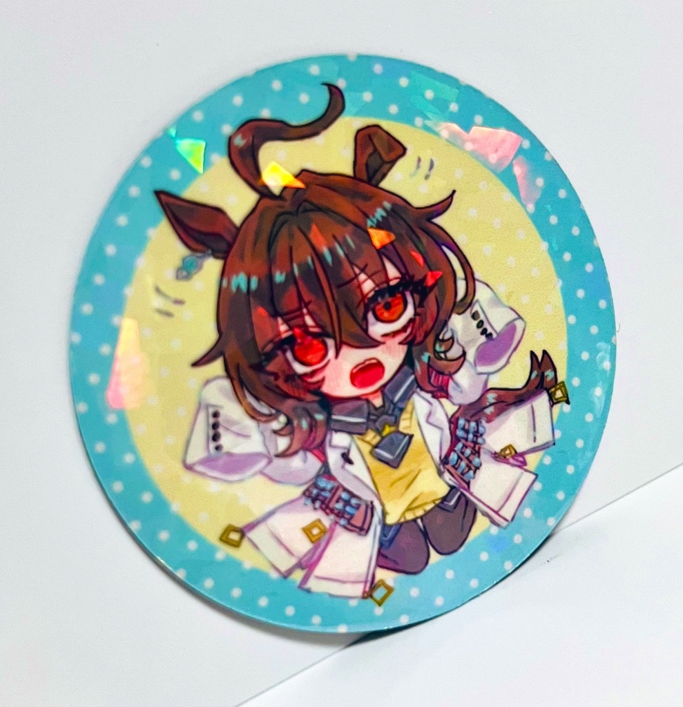 タキオン耳ぴこぴこアクキー+マグネット