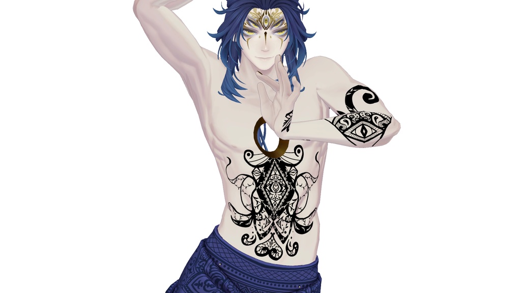 【FREE】サルヴァダルシャ向けタトゥー