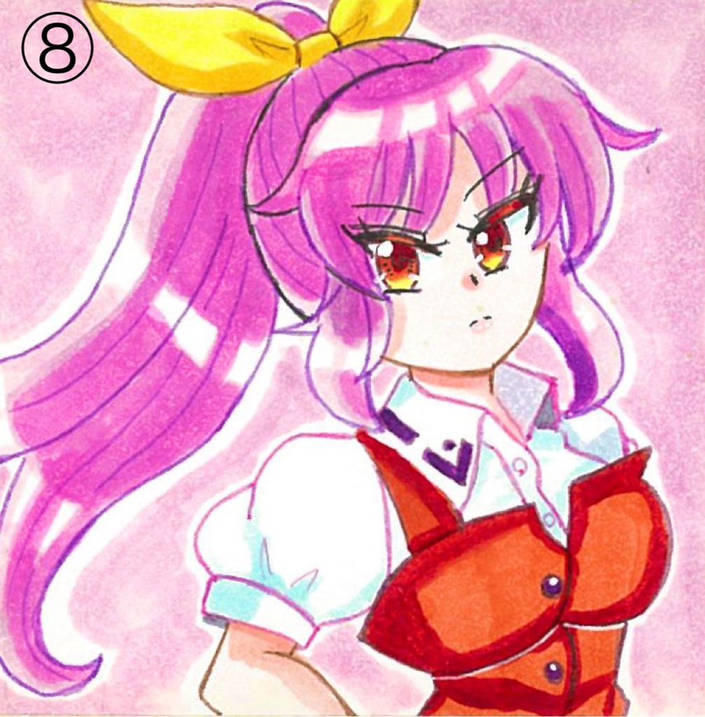 【豆色紙原画】 東方Project