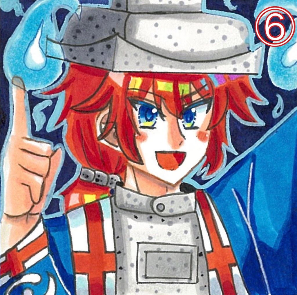 【豆色紙原画】夢幻郷キャラ(オリジナル) 〜第1譚〜