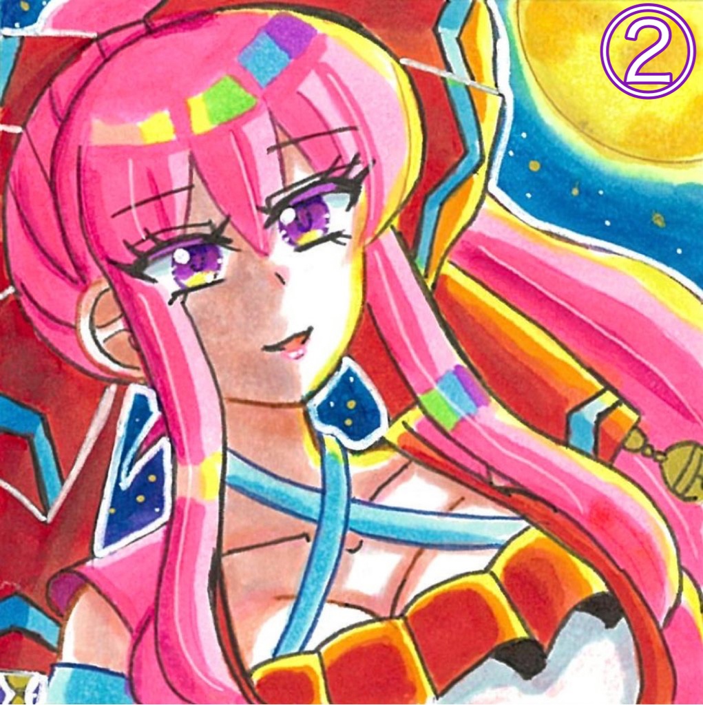 【豆色紙原画】夢幻郷キャラ(オリジナル) 〜第1譚〜