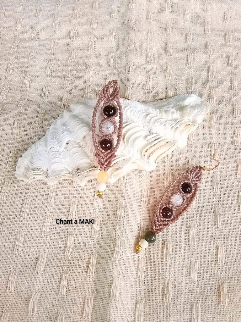 鬼滅の刃 小芭内伊黒メージピアス(マクラメ)