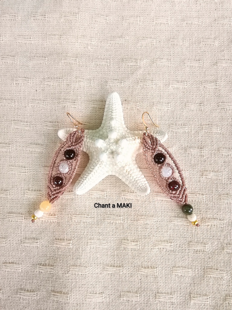 鬼滅の刃 小芭内伊黒メージピアス(マクラメ)