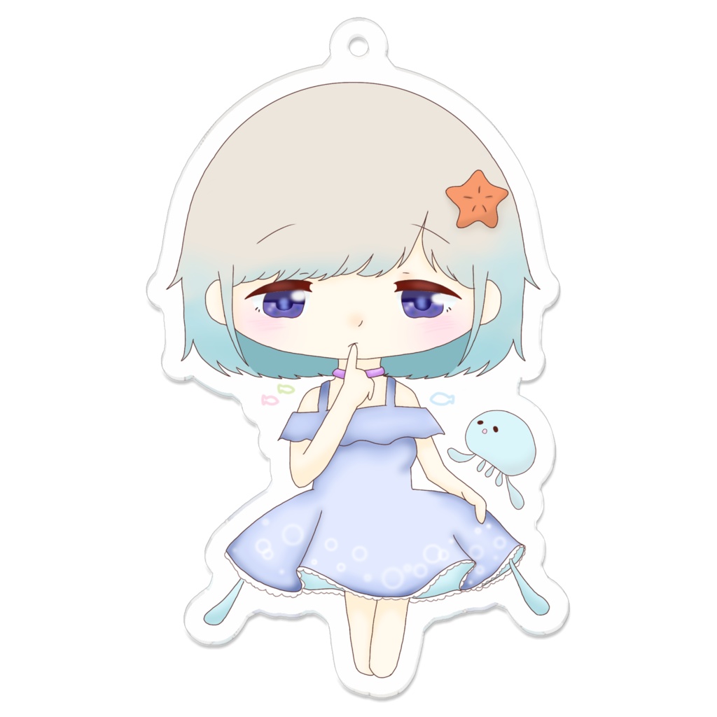 あくりむのアクリルキーホルダー