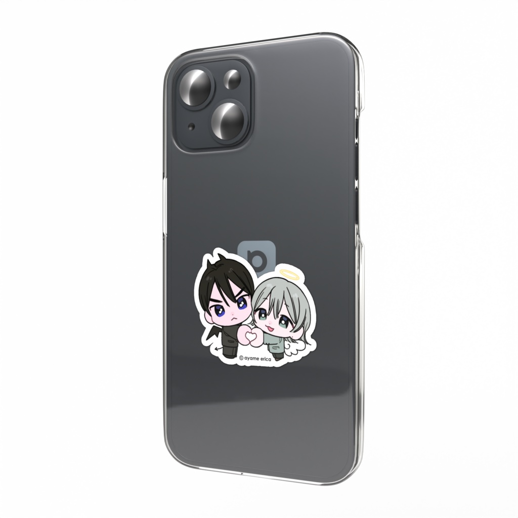 蓮央くん&雪羽くんスマホステッカー