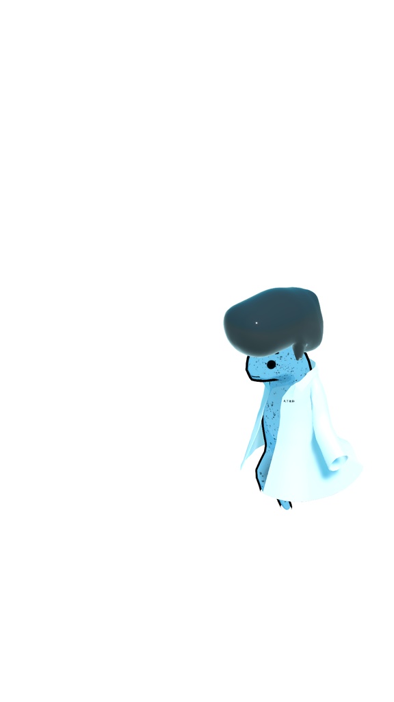 【基本無料】伸び〜る!もちもちリーゼント【VRC想定】