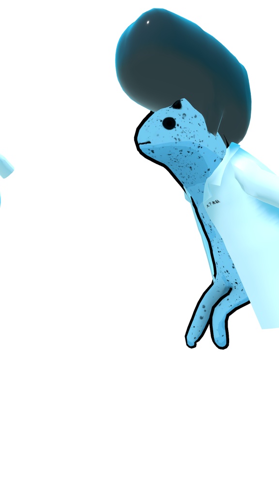 【基本無料】伸び〜る!もちもちリーゼント【VRC想定】