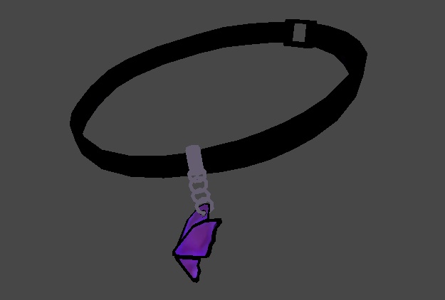 【VRC】ButterflyChoker&Earring 【汎用版あり】【Rurune対応】