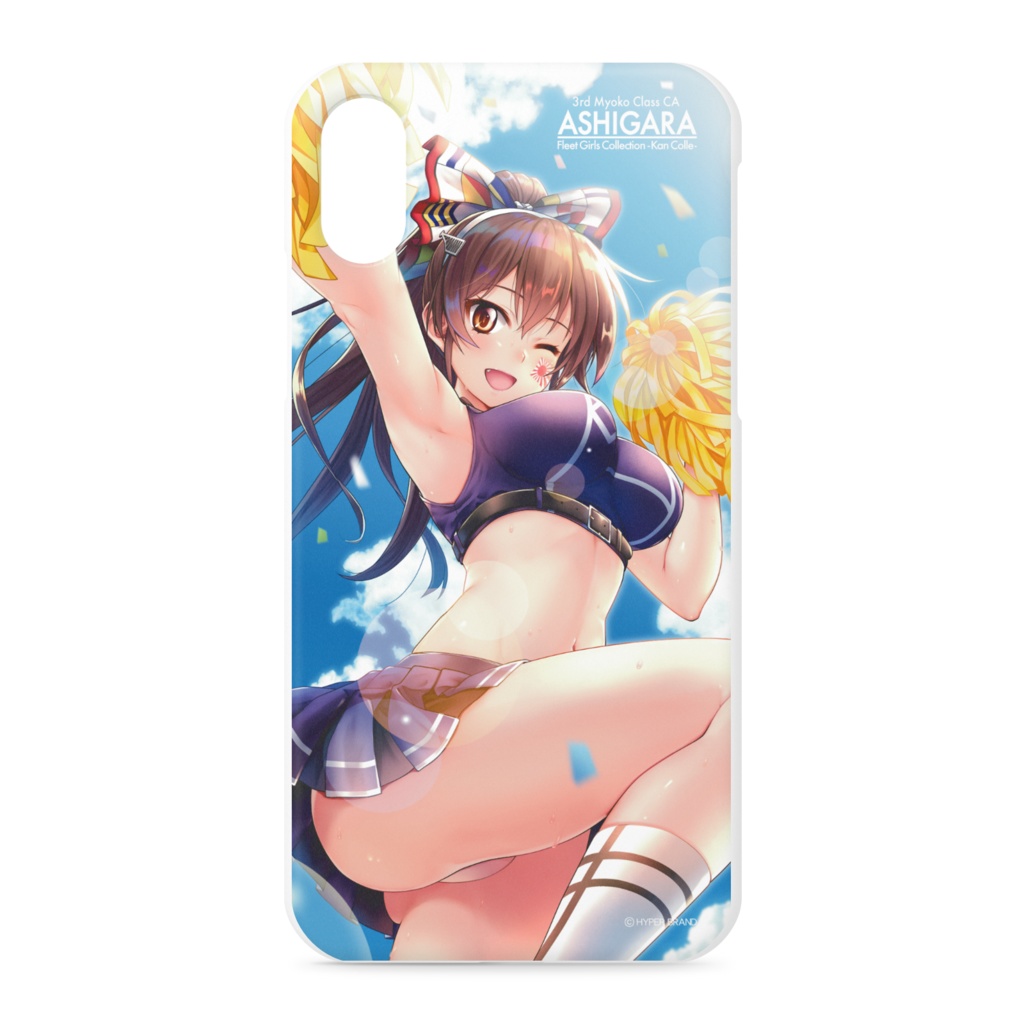 チア足柄さんiPhoneケース