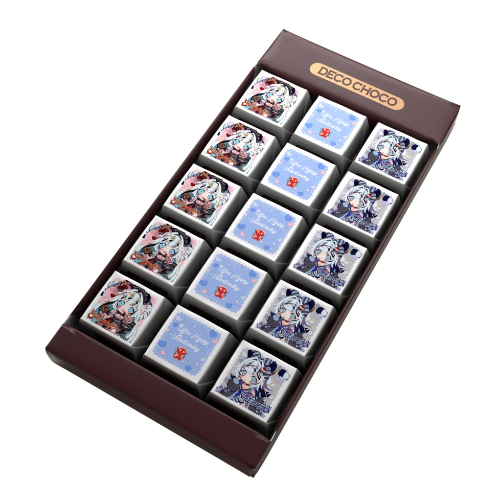 【バレンタイン限定 / 〜2/17】ぱんちゃんのちゅきちゅきチョコレート🍫💙