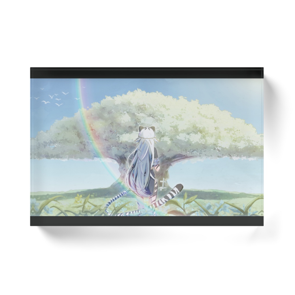 【期間限定】「ガジュマル」アクリルブロック(昼)+早期購入特典A