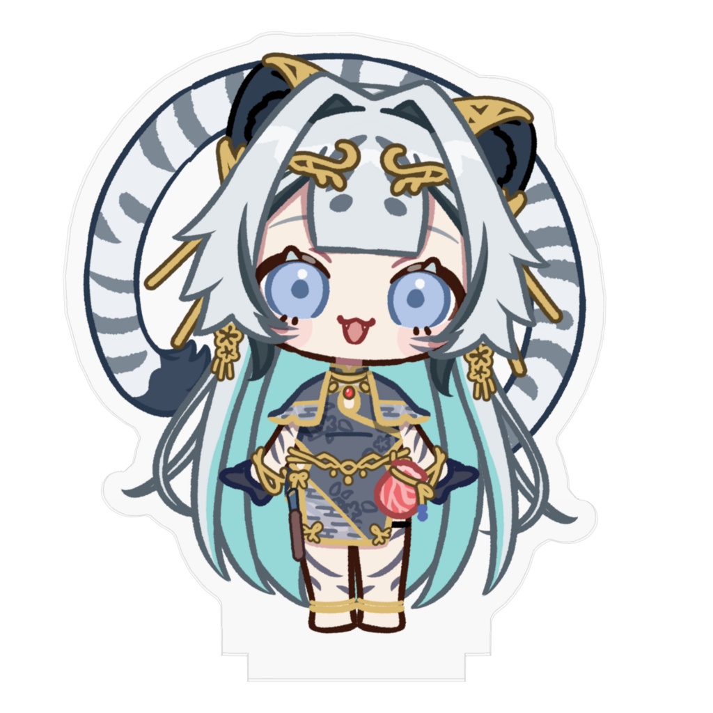 【常設】「4周年記念」やすらぎぱんちゃんアクスタ(選べる3サイズ)