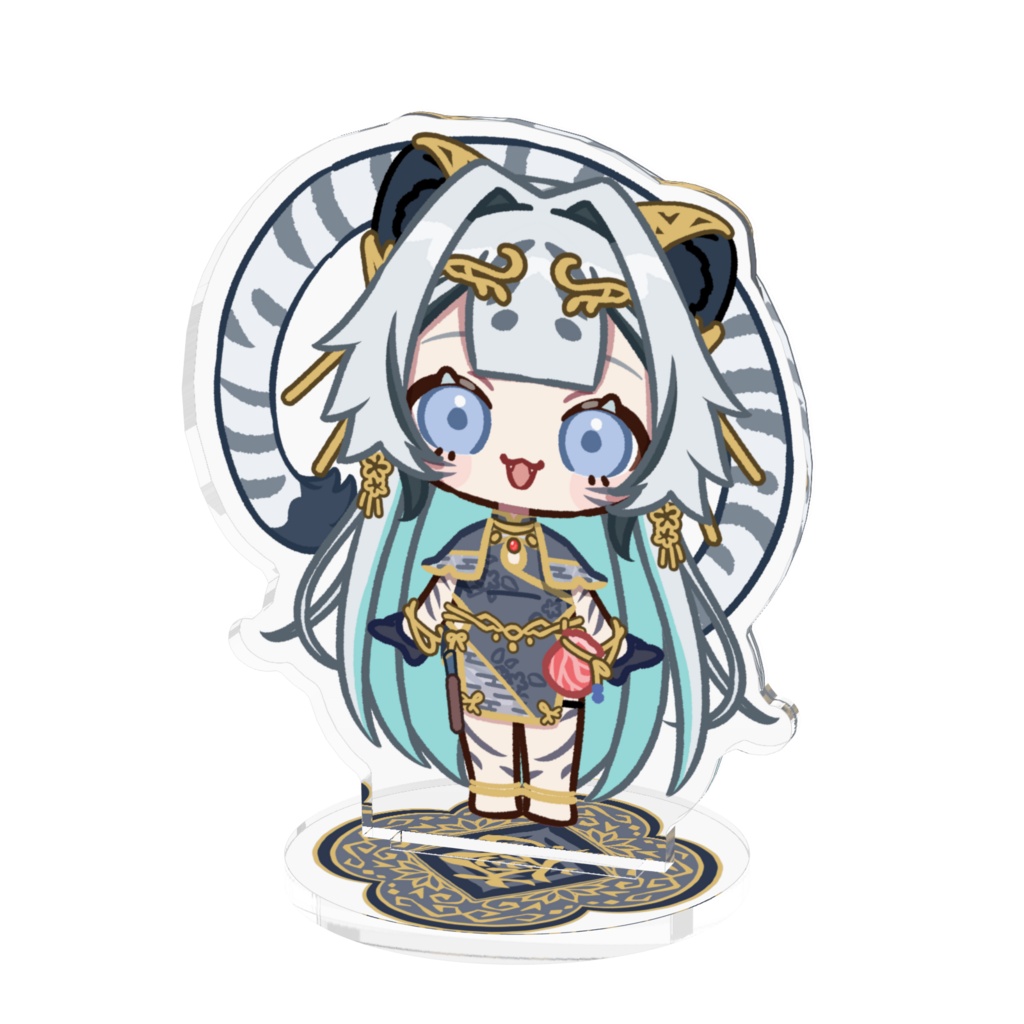 【常設】「4周年記念」やすらぎぱんちゃんアクスタ(選べる3サイズ)