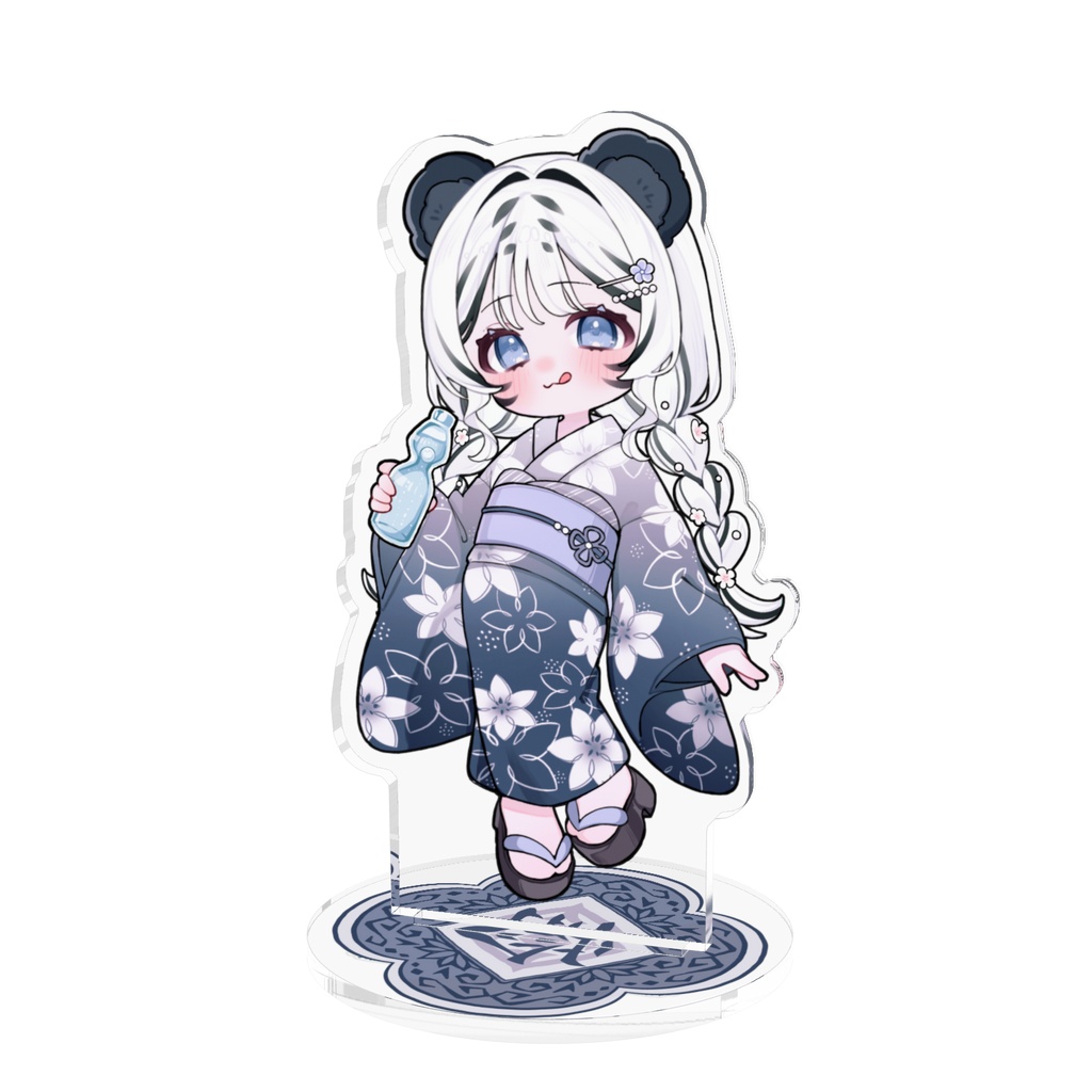 【夏期限定】おめかしぱんちゃんと夏の浴衣デートアクスタ