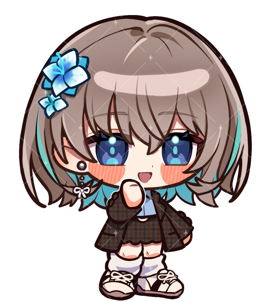 レギュラーメンバー秋の装いSDアクスタ【Vtuber】