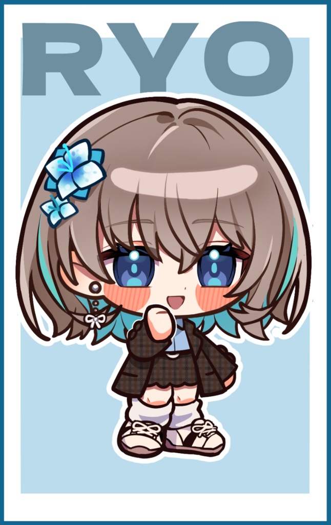 レギュラーメンバー秋の装いSDインスタントフォト風カード